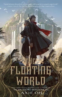 A 2D book shot of The Floating World by Axie Oh.