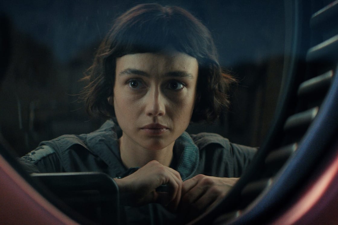FX's Alien: Earth -- Pictured: Sydney Chandler as Wendy.