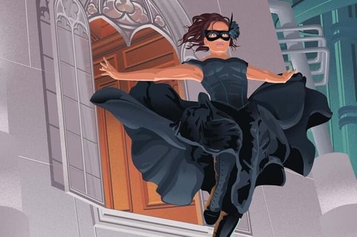 Detail from the cover of A Philosophy of Thieves