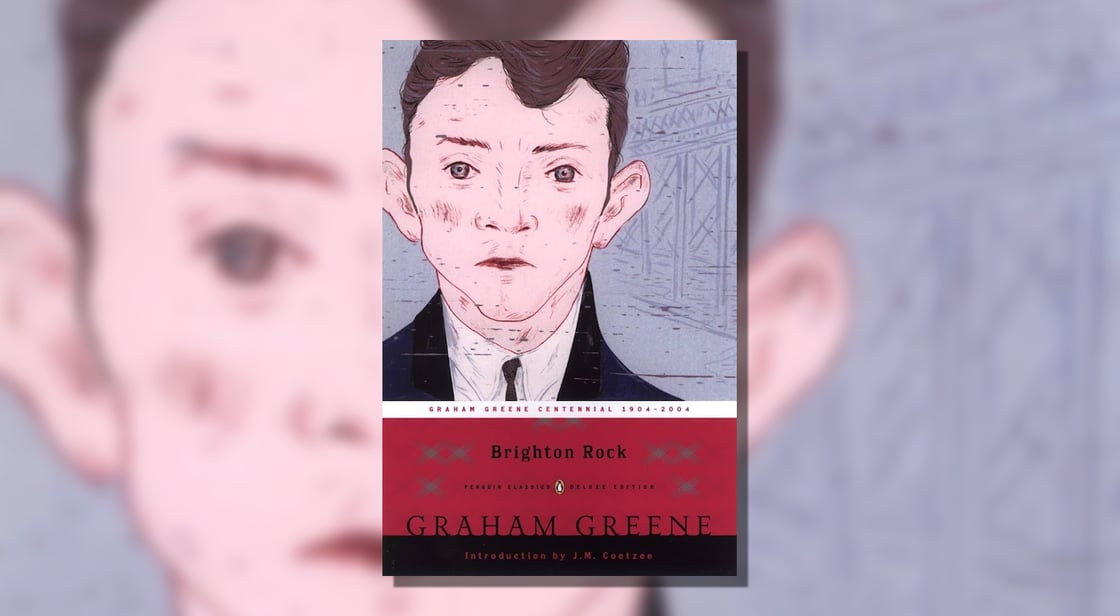 Penguin Classics edition cover of Graham Greene's Brighton Rock