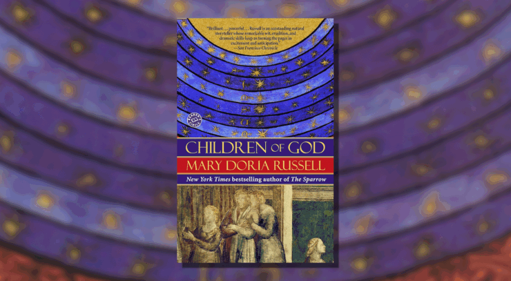 The cover for Children of God by Mary Doria Russell