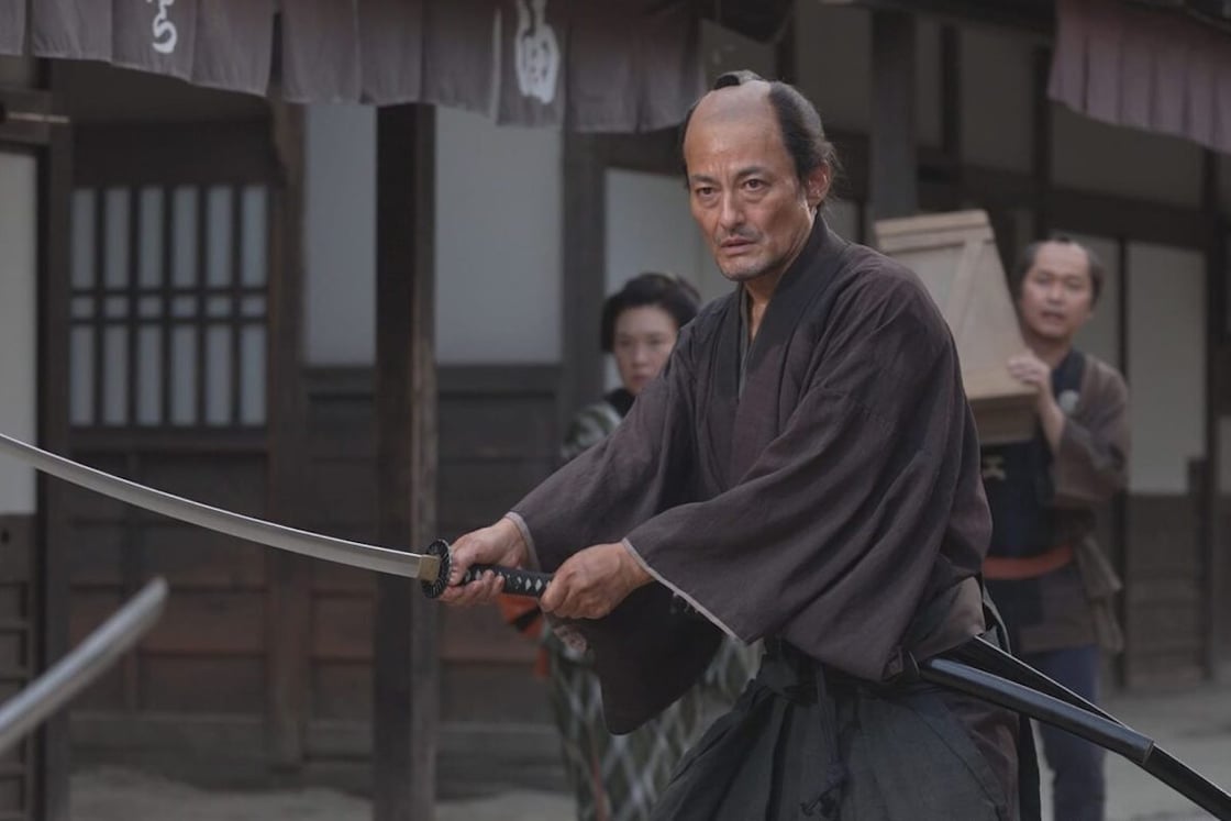 Makiya Yamaguchi as Kosaka Shinzaemon in A Samurai in Time