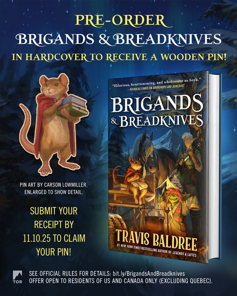 Baldree_Brigands Breadknives_Preorder 1080x1350