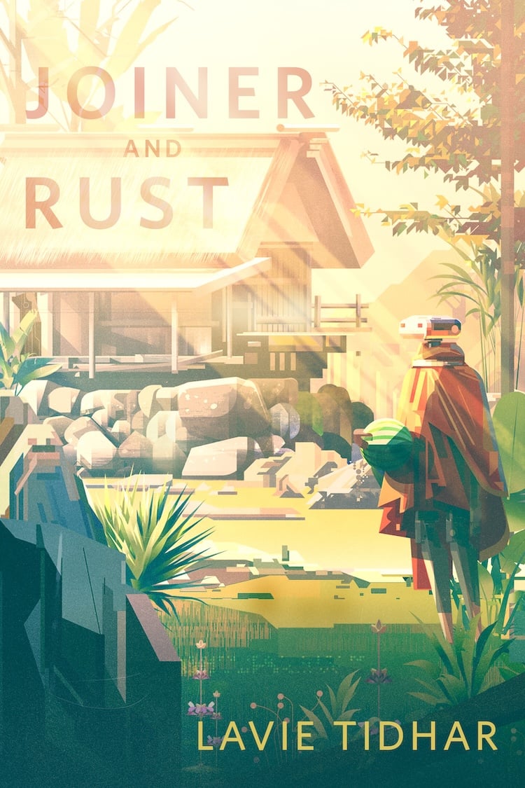 An aging robot, on a journey to visit a friend, reflects on their adventures together.