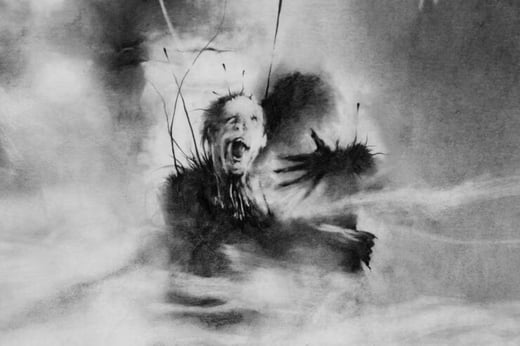 Illustration from Scary Stories to Tell in the Dark; Art by Stephen Gammell
